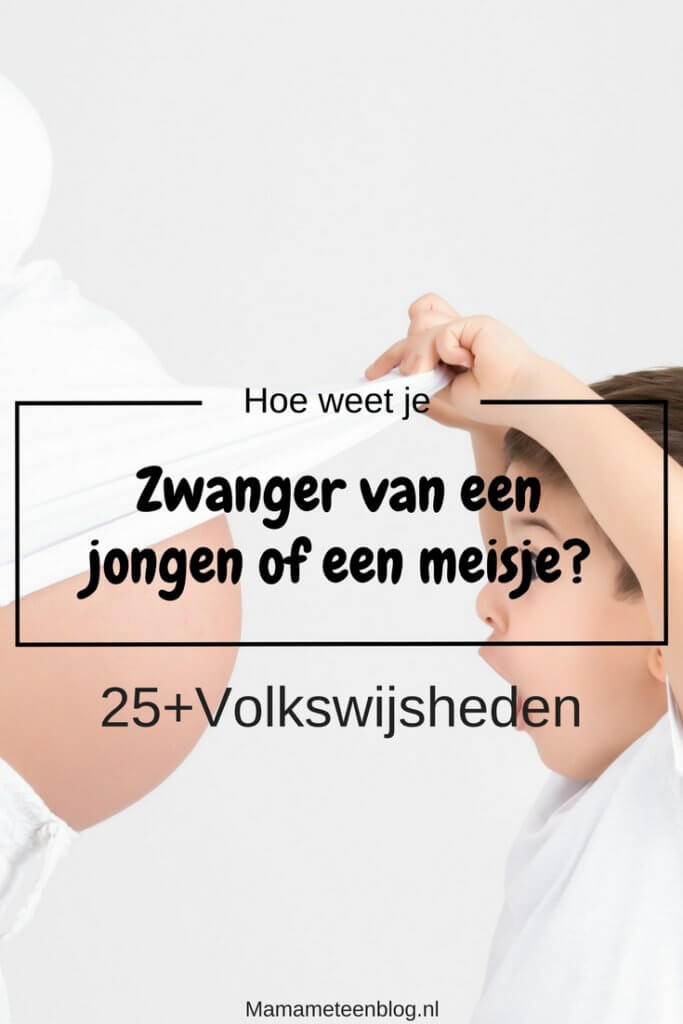 Zwanger van een jongen of een meisje mamameteenblog.nl