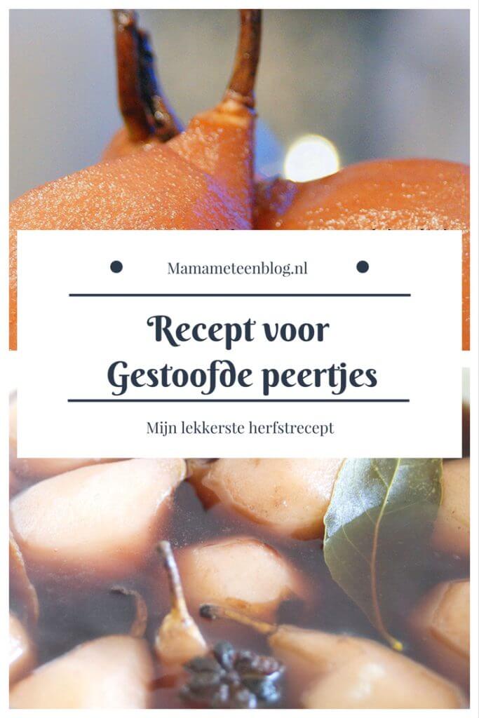 recept gestoofde peertjes mamameteenblog.nl