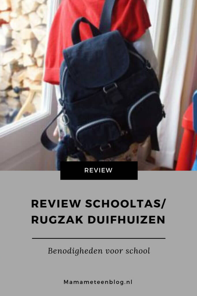 Review schooltas Duifhuizen mamameteenblog.nl