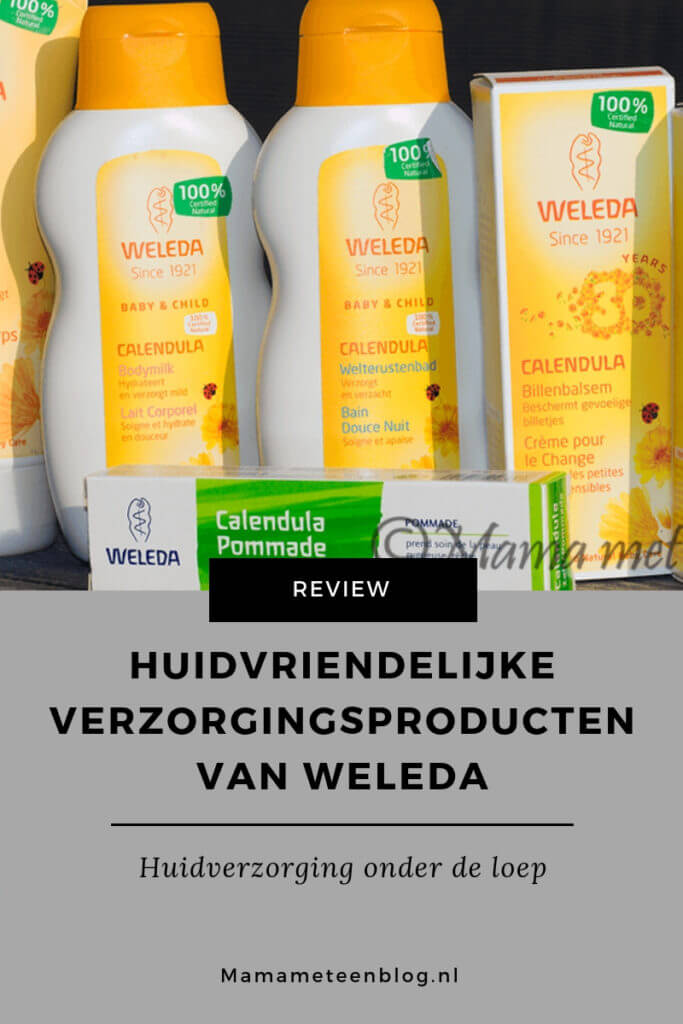 Huidvriendelijke verzorgingsproducten van Weleda mamameteenblog.nl