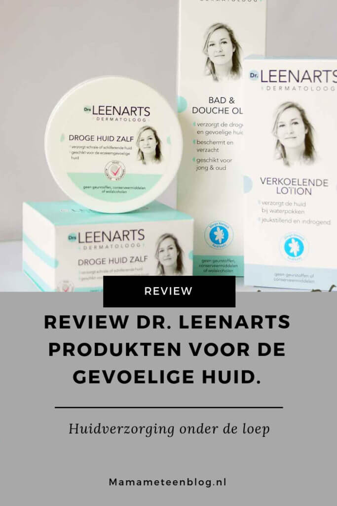 Review Dr. Leenarts produkten voor de gevoelige huid mamameteenblog.nl