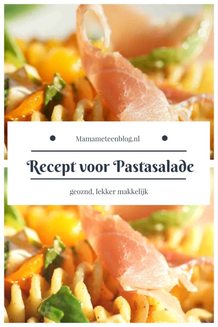 recept pastasalade mamameteenblog.nl