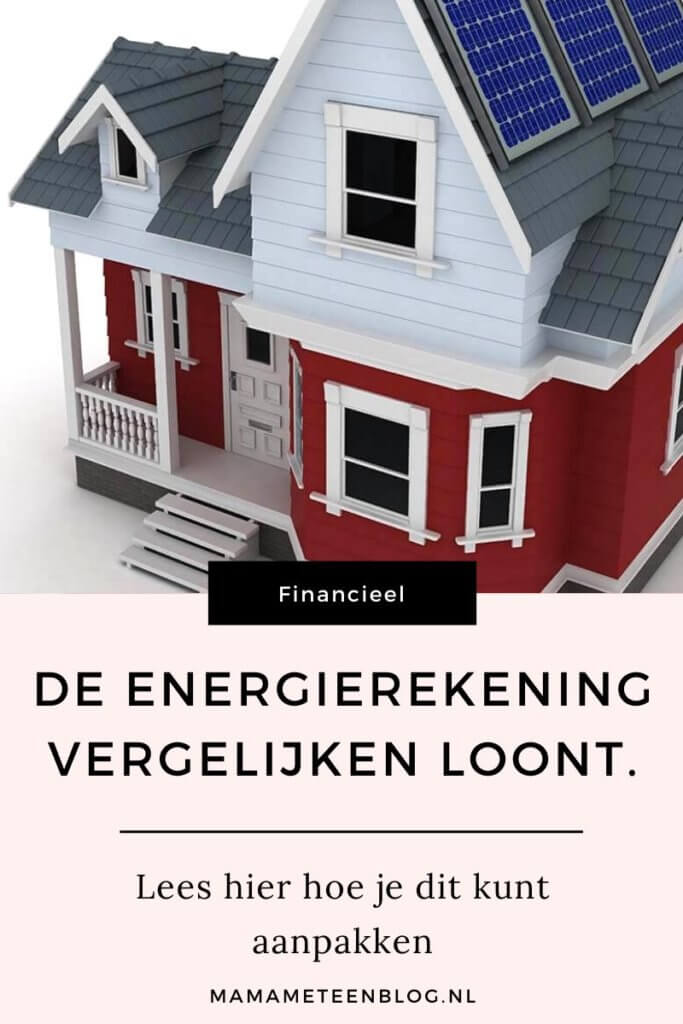 de energierekening vergelijken loont mamameteenblog.nl