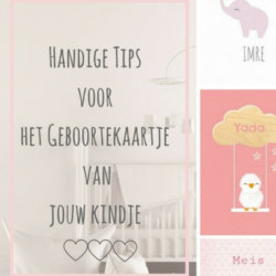 handige tips geboortekaartje mamameteenblog.nl