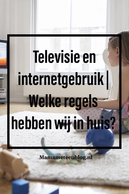 Televisie en internetgebruik mamameteenblog.nl