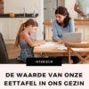 eettafel gezin mamameteenblog.nl