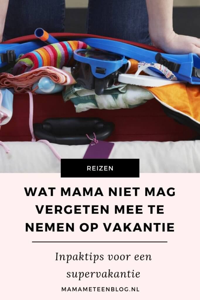 vakantie inpaktips mamameteenblog.nl