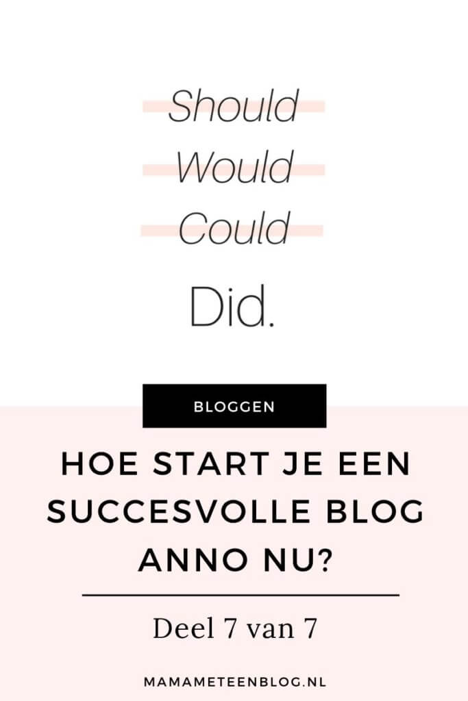 Hoe start je een succesvolle blog 7_7 mamameteenblog.nl