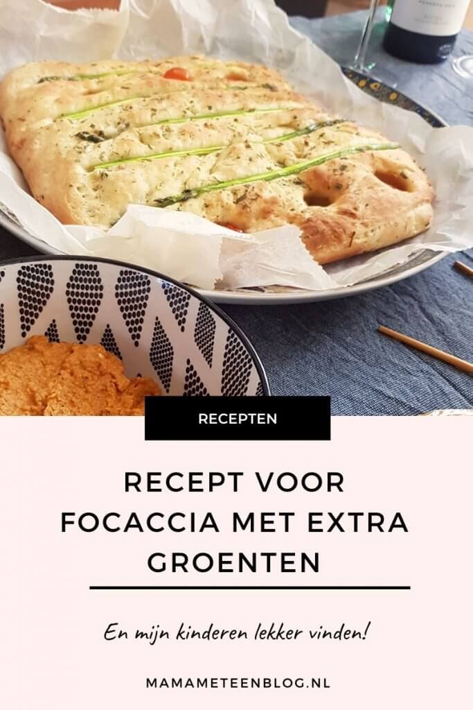 recept voor focaccia mamameteenblog.nl