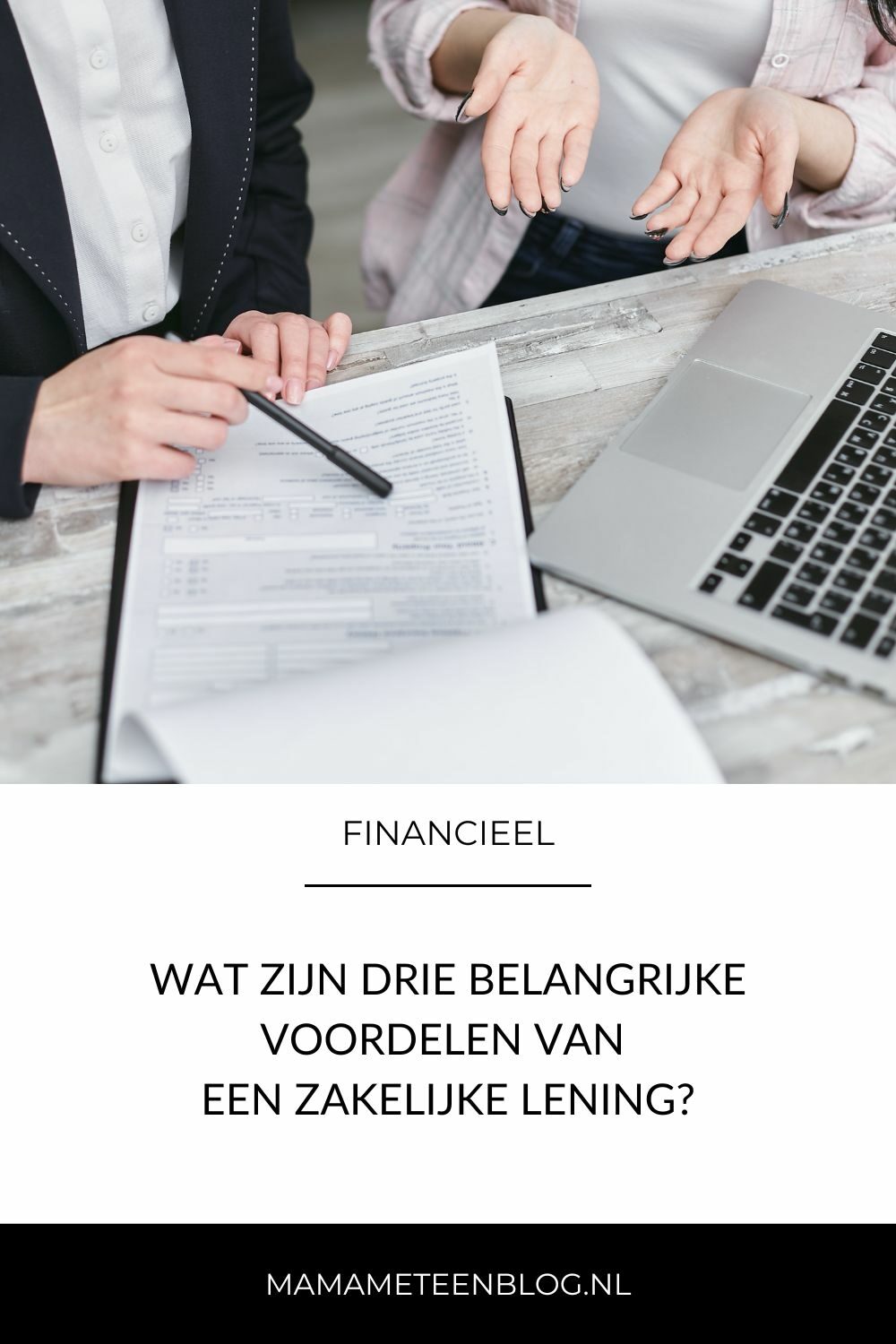 drie voordelen zakelijke lening mamameteenblog.nl