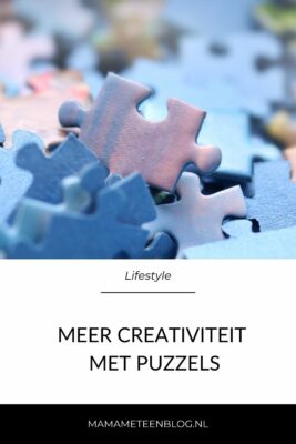 Creativiteit en puzzels mamameteenblog.nl
