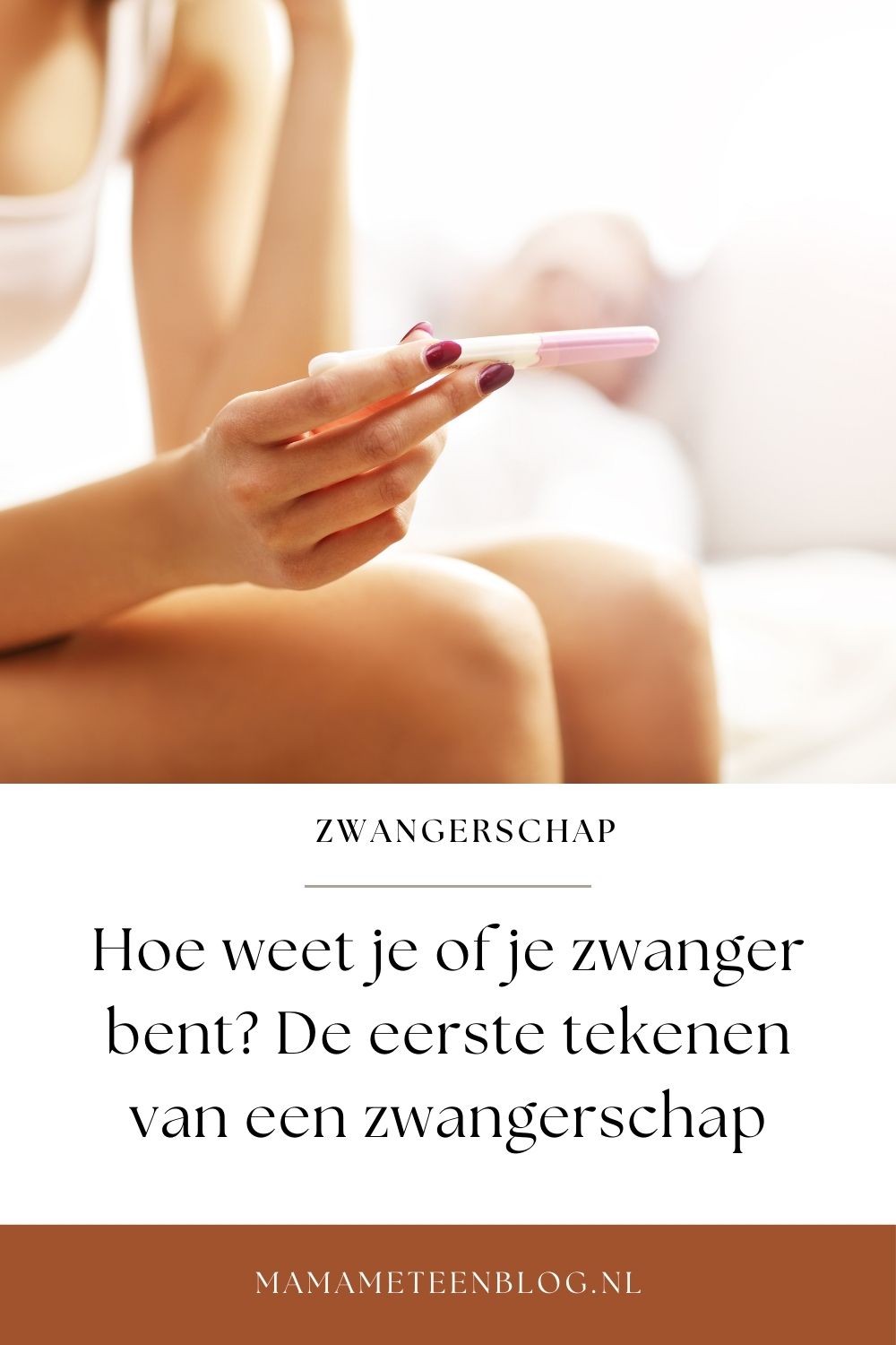 De eerste tekenen van een zwangerschap mamameteenblog.nl