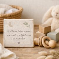 Persoonlijk kado cadeau kraam tegel mamameteenblog