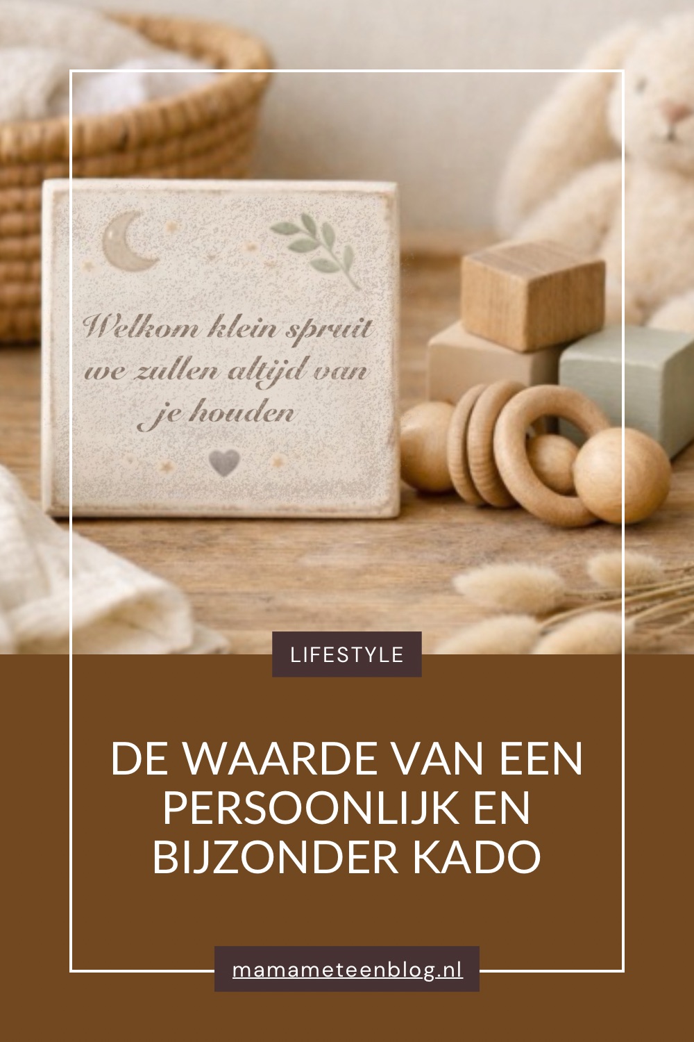 De waarde van een persoonlijk en bijzonder kado cadeau tegel mamameteenblog