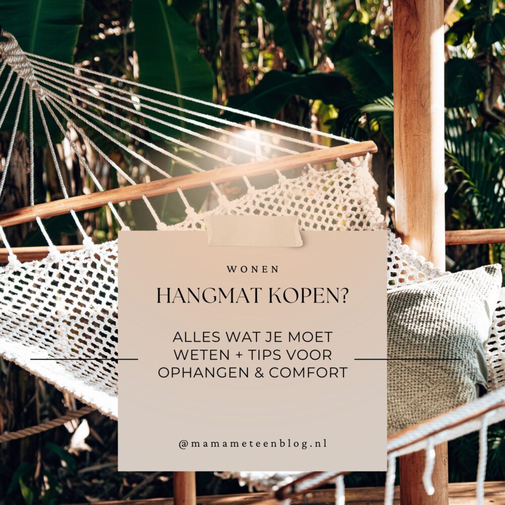 Hangmat kopen mamameteenblog.nl